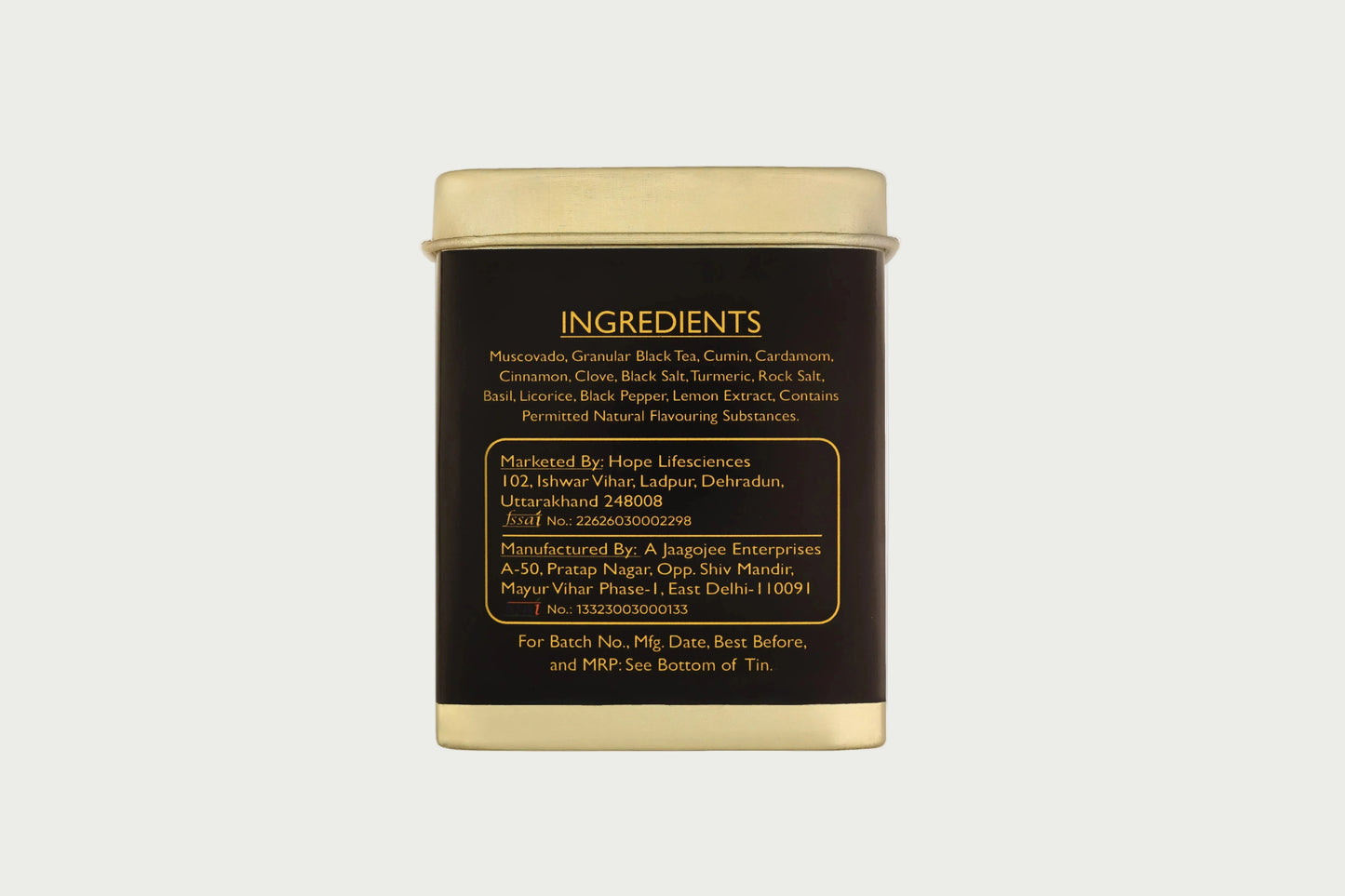 Hope & Co. Heritage Artisanal Blend Premium Masala Infusion